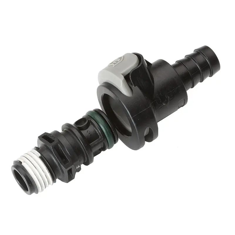 Attwood Universal Sprayless Connector: Male-to-Female Fitting