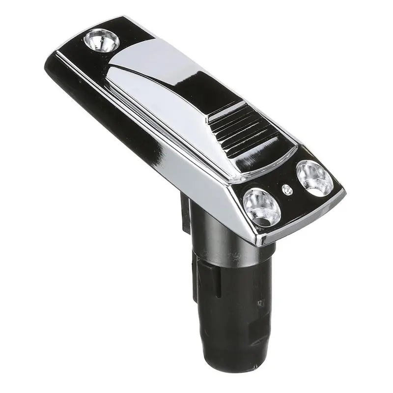 Attwood Zamak 2-Pin Base for Angled Pole Mounts