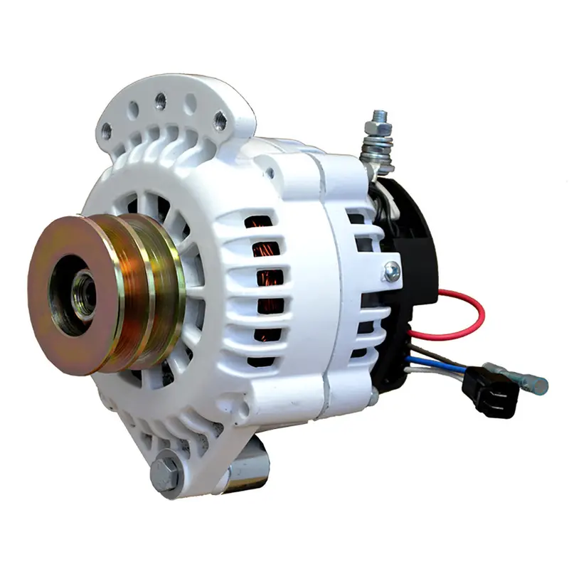 Balmar 100A 12V Single-Foot 1–2″ Spindle-Mount Alternator with Dual Vee Pulley & Isolated Ground (Model 621-100-DV)