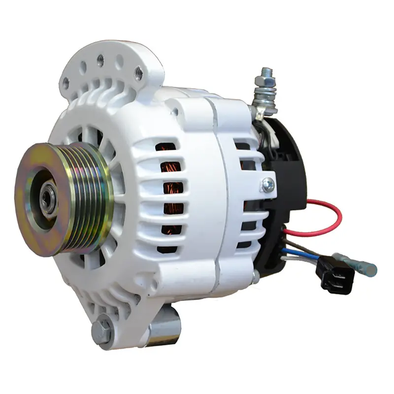 Balmar 100A 12V Single-Foot 1–2″ Spindle-Mount Alternator with K6 Pulley & Isolated Ground (Model 621-100-K6)