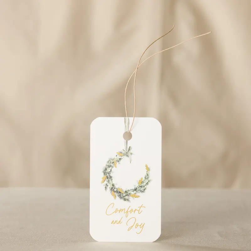 Balsam Wreath Design Gift Tags – 10-Count