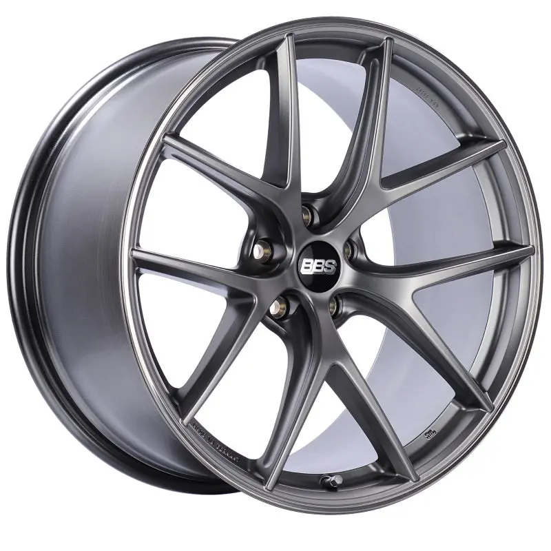 BBS CI-R 19×9 Inch Platinum Gloss Alloy Wheel with Rim Protector – 5×120 Bolt Pattern, ET44 Offset