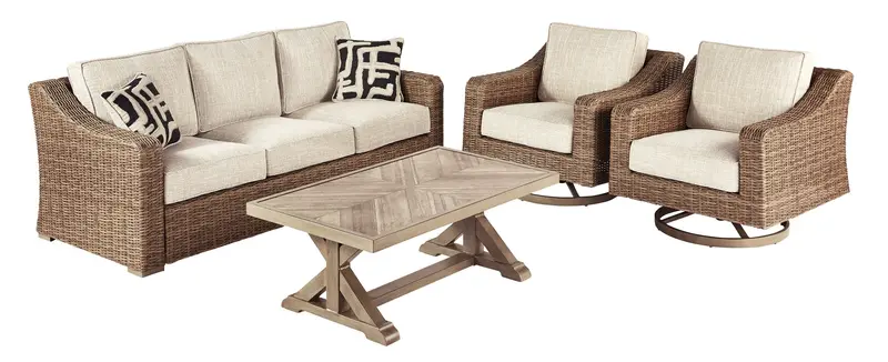Beachcroft 4-Piece Outdoor Conversation Area with Modular Options