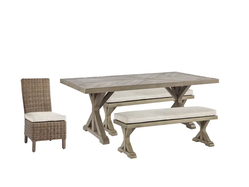 Beachcroft 6-Piece Patio Dining Set with Comfortable Seating
