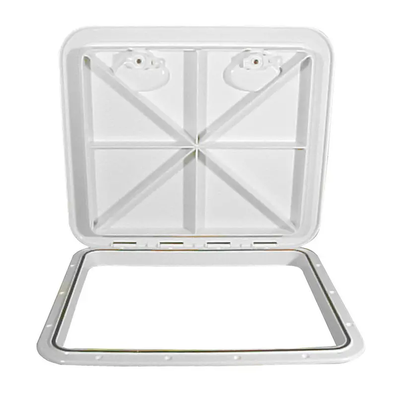 Beckson 18″ x 21″ Rectangular ASA Acrylonitrile Styrene Acrylate Hatch – White