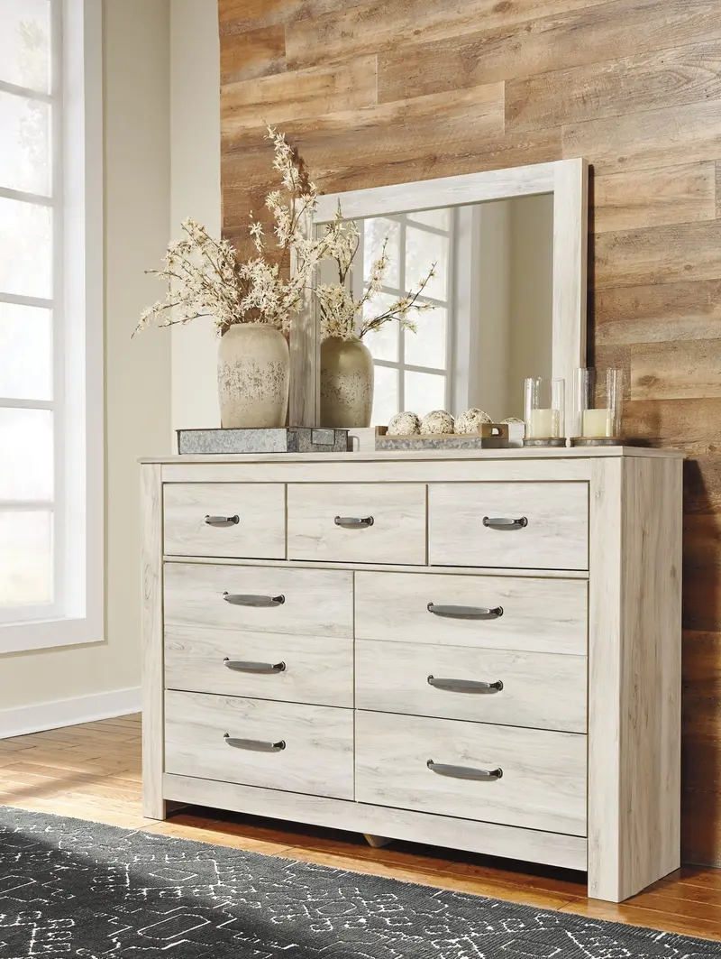 Bellaby Dresser with Matching Full-Length Mirror