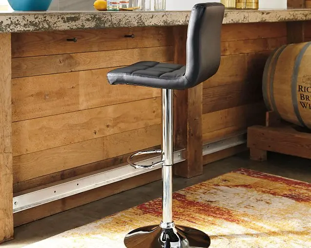 Bellatier Adjustable Bar Stool with Ergonomic Seat
