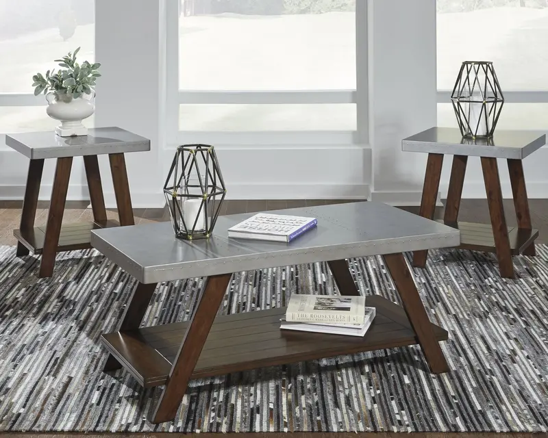 Bellenteen Nesting Table Set – Three-Tier Modern Accent Tables