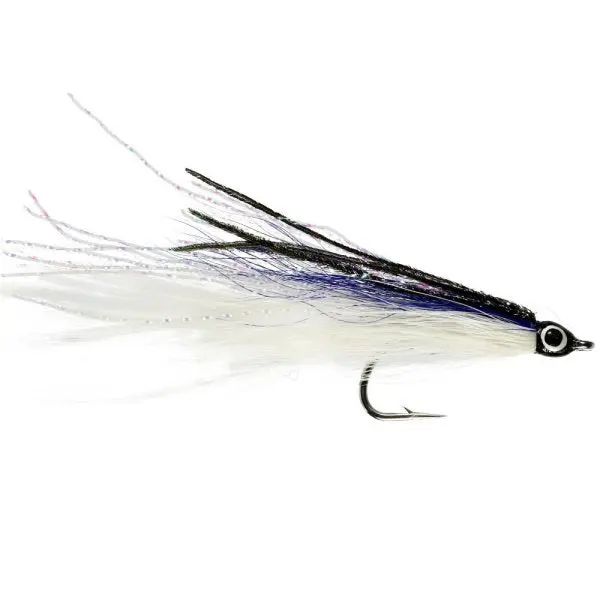 Blue and White Deceiver Saltwater Streamer Fly