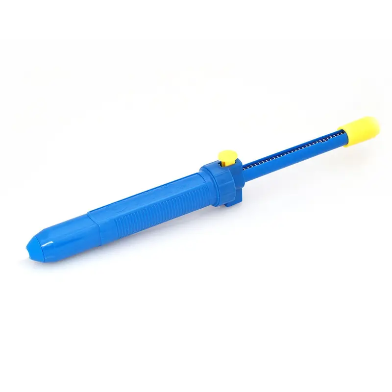 Blue-Body Manual Desoldering Pump – High-Suction Design (Model 125-AX108)