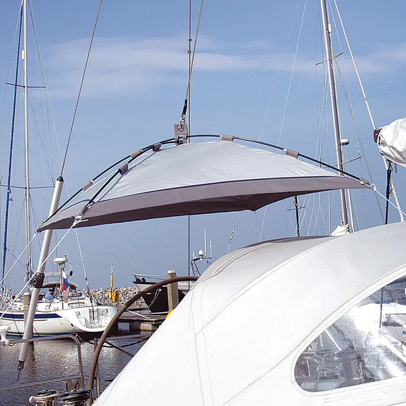 Blue Performance Free-Hanging Sunshade – Large Coverage, UV-Resistant Fabric [PC170]