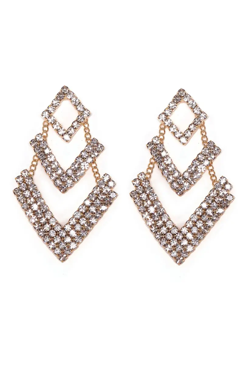 Bold Gold ‘Can’t Pass Me Up’ Drop Earrings