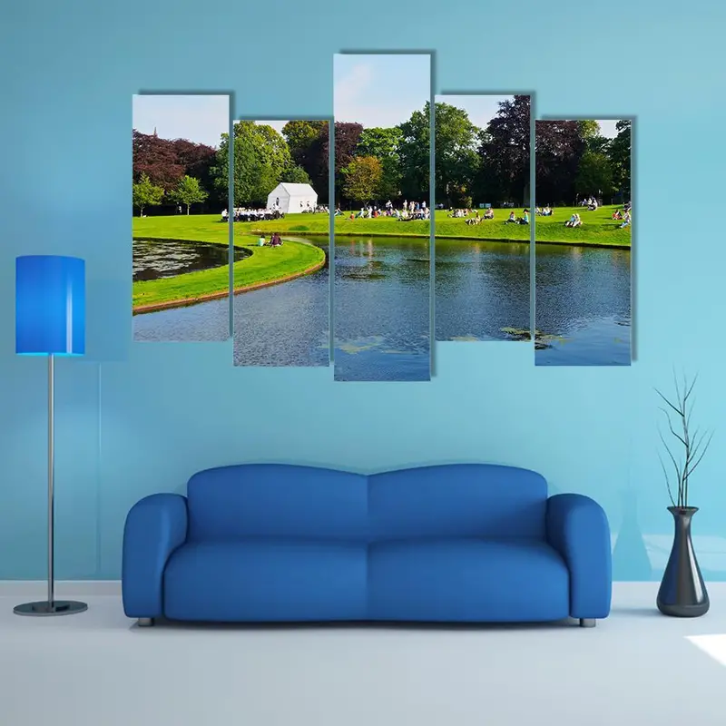 Botanical Garden of the Scottish National Gallery Canvas Art