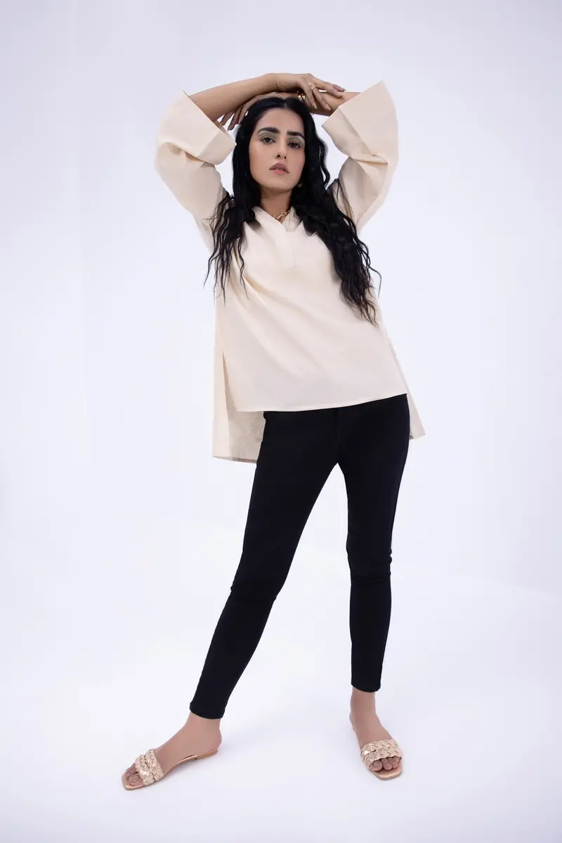 Breathable Flowy Cotton Top