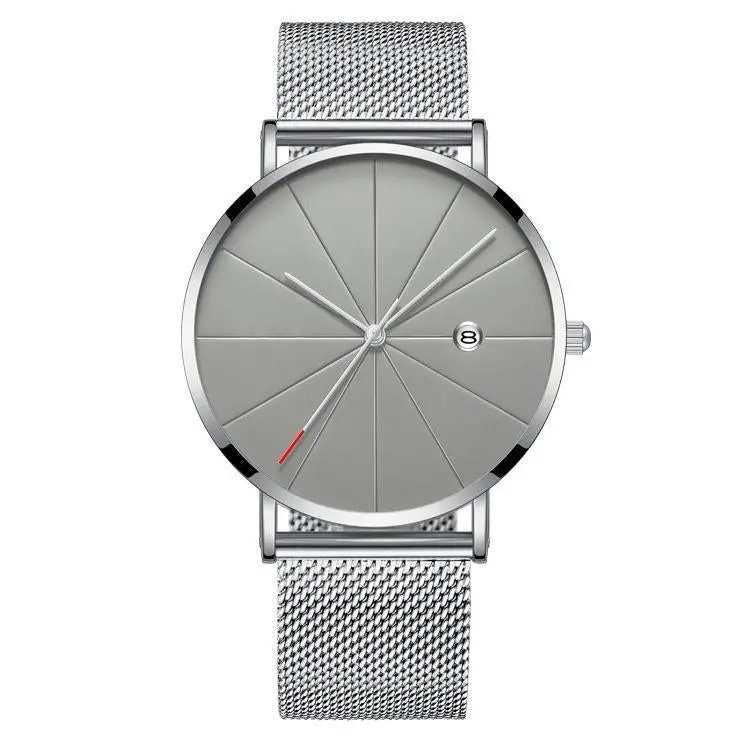 Breathable Waterproof Mesh Strap Analog Quartz Watch