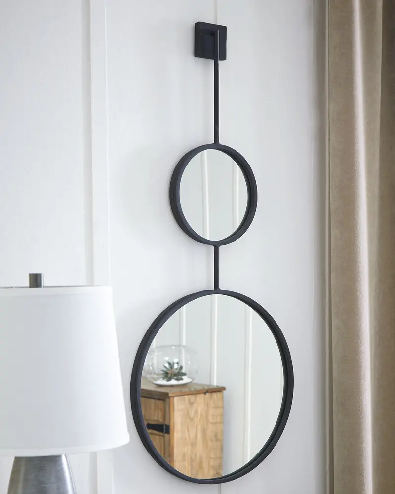 Brewer Arched Metal Accent Mirror