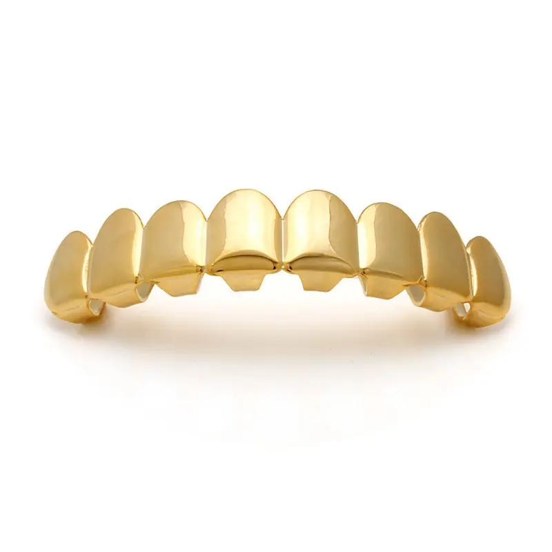 Byzantine-Inspired Grillz with Ornate Top Design