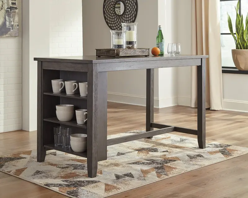 Caitbrook Counter-Height Dining Table – Extendable or Fixed Top Option