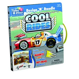 Car Ride Design & Doodle Travel Activity Book