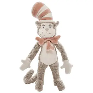 Cat in the Hat Natural Plush Toy – Eco-Conscious Dr. Seuss Character Stuffed Animal