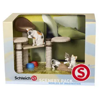 Cat-Themed Scene Decoration Pack