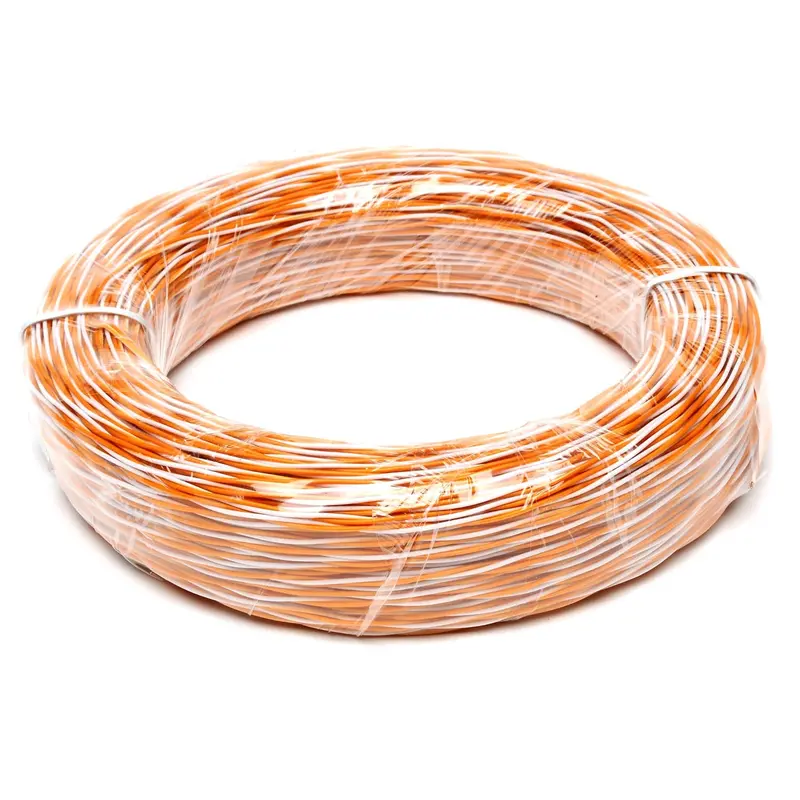 CAT300 Yellow/White Telephone Cable – 300 Feet, 2-Conductor, Voice-Grade