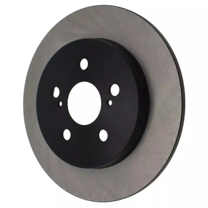 Centric E-Coated Black Rear Brake Rotor for 2019+ Toyota Corolla Hatchback