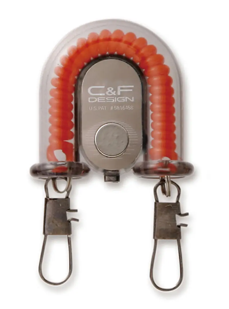 C&F Design 2-in-1 Retractable Tool with Integrated Fly Catcher (Orange)