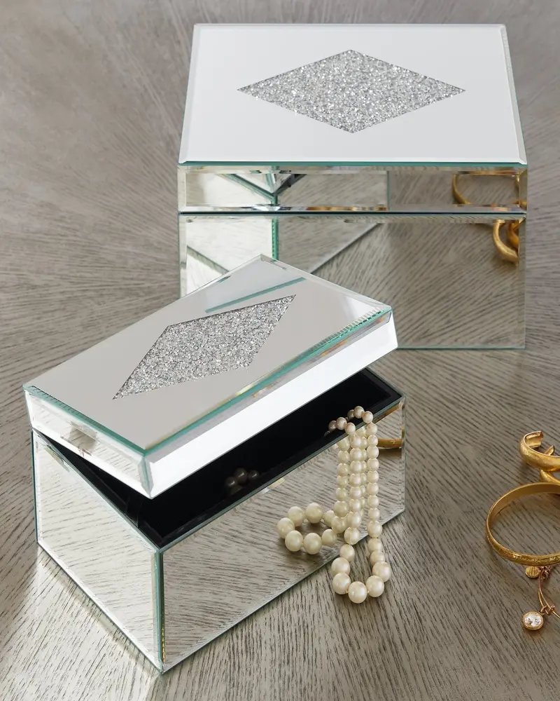 Charline Decorative Storage Box Pair