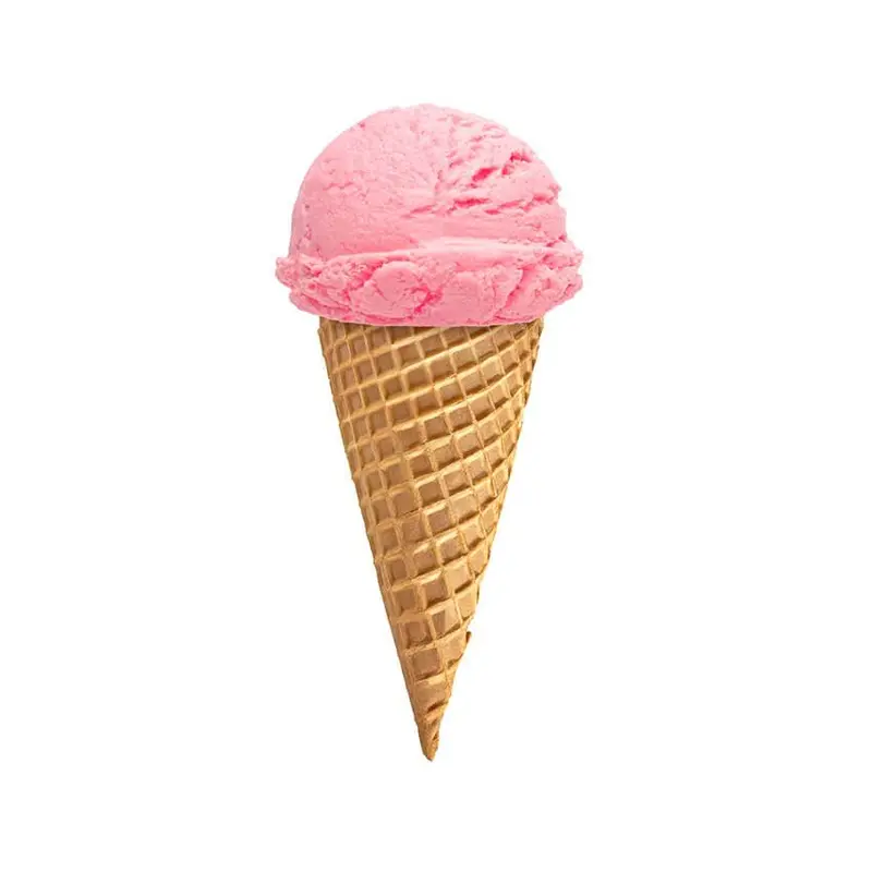 Cherry Vanilla Cream Cone