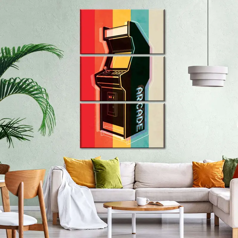Classic Arcade Aesthetic Wall Art