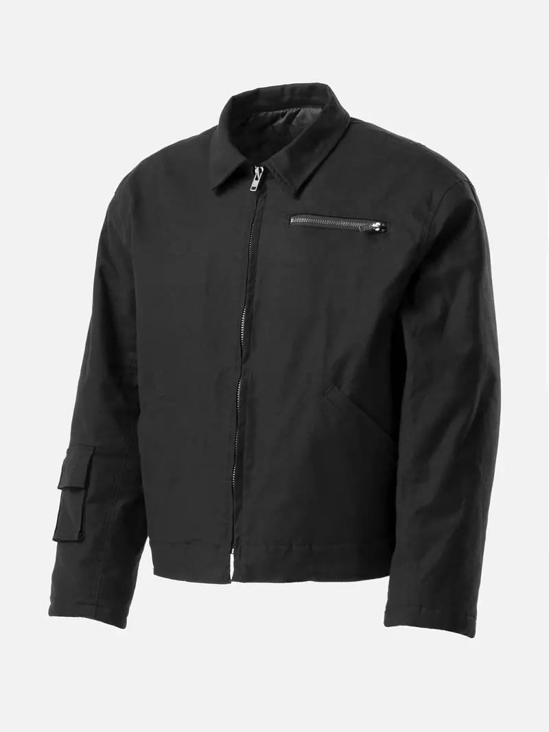 Classic Cotton Canvas Jacket – Rugged Everyday Outerwear