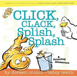 Click Clack Splish Splash: A Playful Bath-Time Board Book