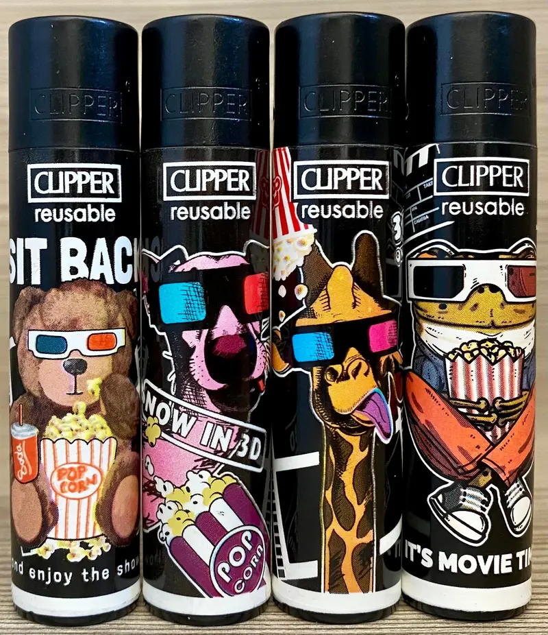 Clipper Cinema Animals Rolling Papers – Illustrated Film-Themed Pack