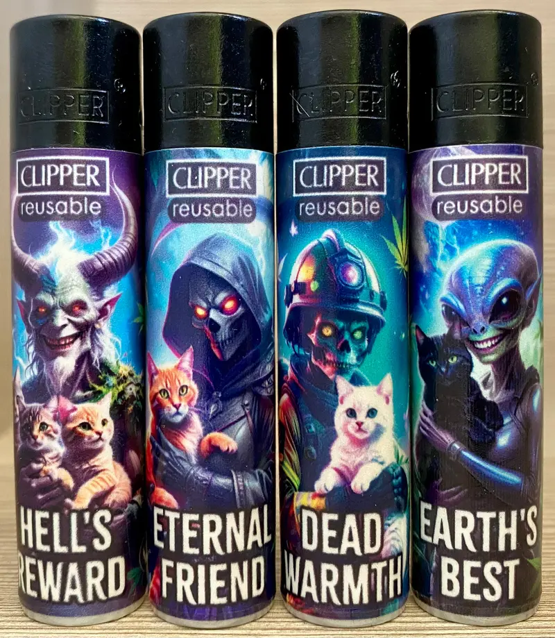 Clipper FFX Soulmates Designer Lighter