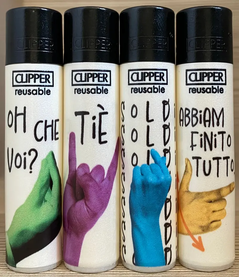 Clipper Italian Culture Inspired Lighter