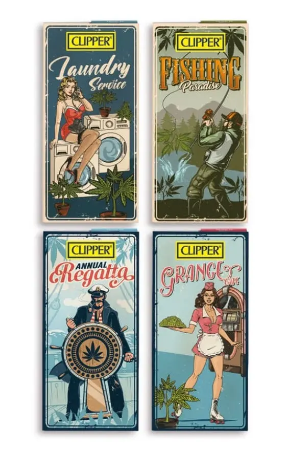 Clipper KSS Vintage Weed Rolling Tray