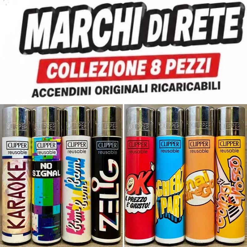 Clipper Marchi di Rete Brand Collaboration Lighter