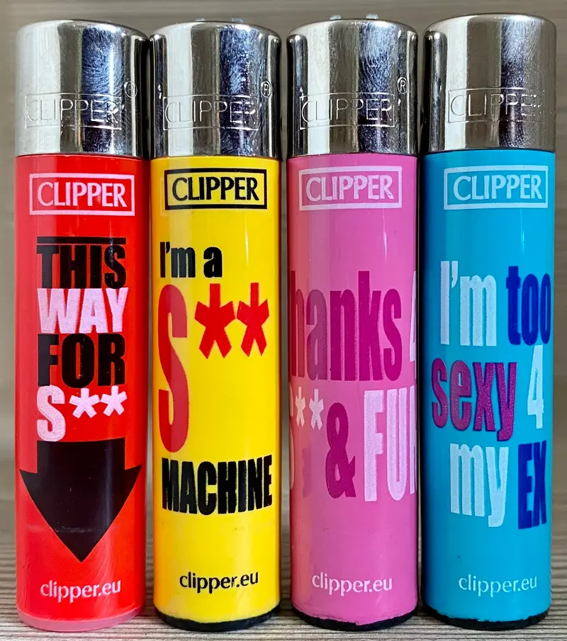 Clipper Sexy Typography Lighter