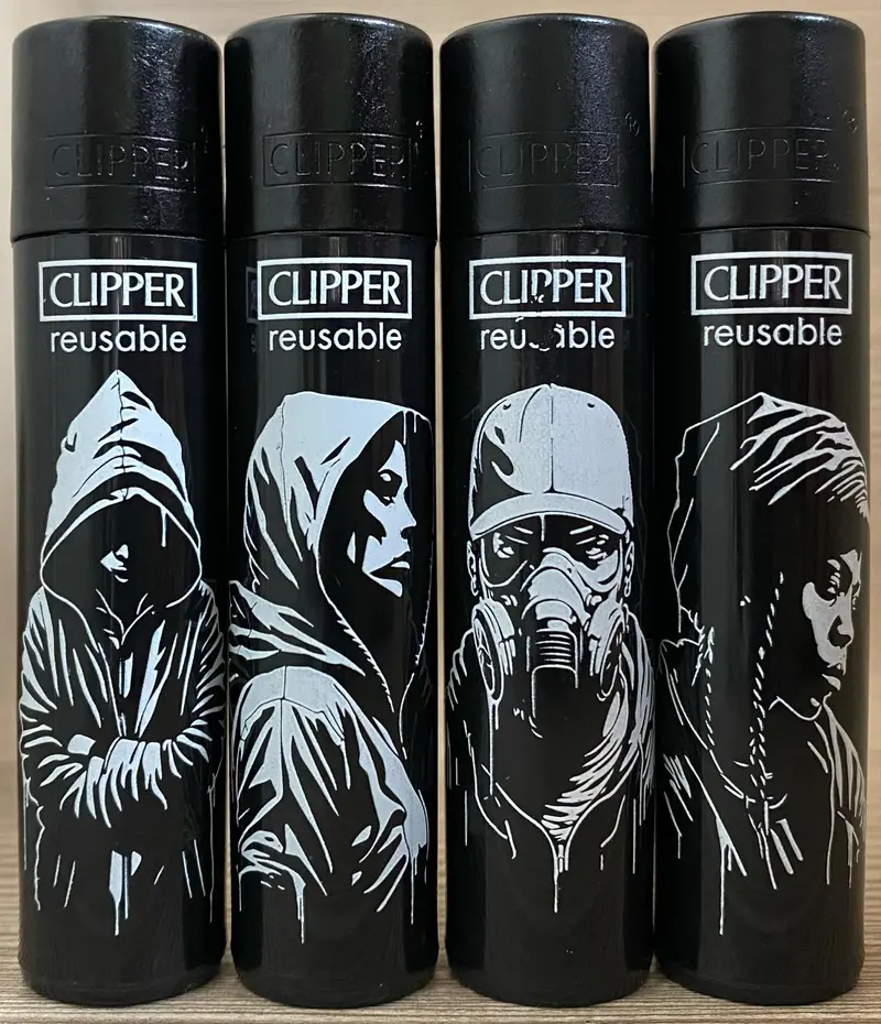 Clipper Stencil-Style Lighter