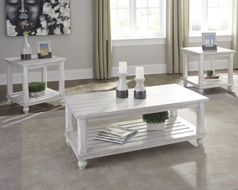 Cloudhurst Nesting Side Table Set – Three-Tier Design