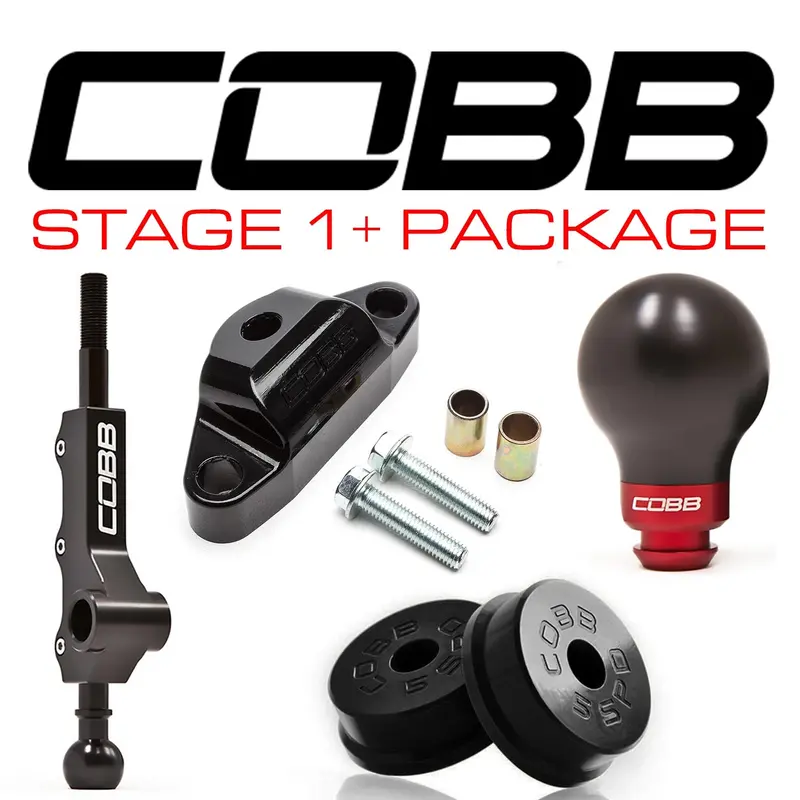 COBB Stage 1+ Drivetrain Kit for 2008–2014 WRX, 2005–2009 LGT/OBXT, and 2006–2008 FXT (5MT) – Red Version