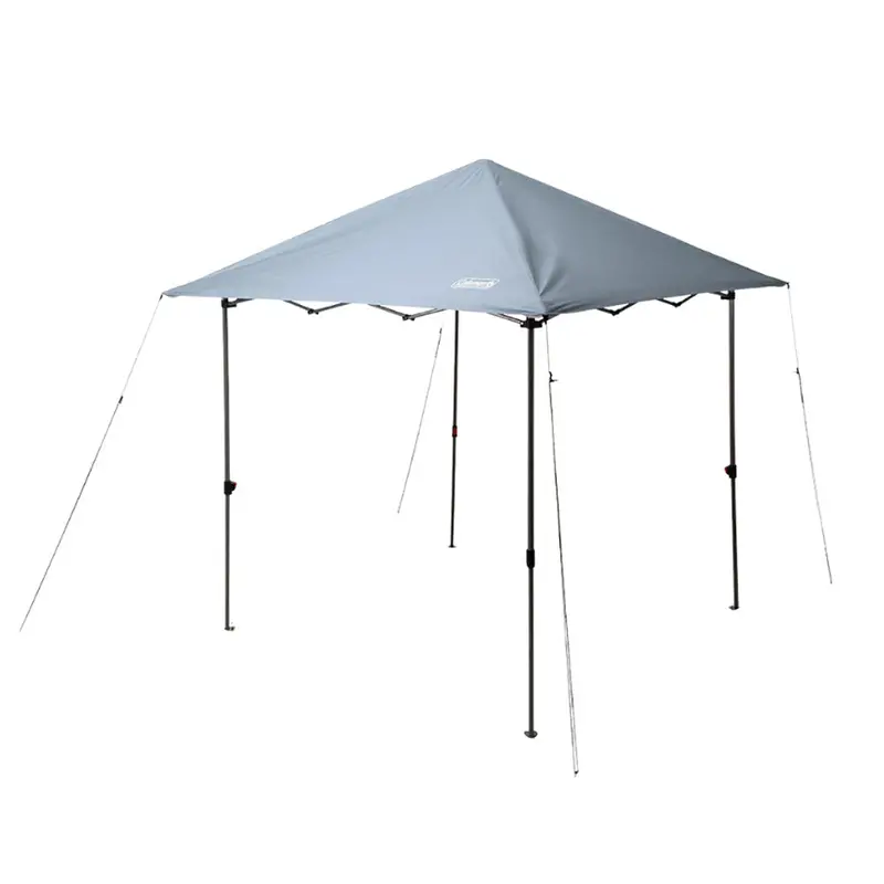 Coleman Oasis Lite 10′ x 10′ Pop-Up Canopy in Fog Grey – Breathable UV-Blocking Tent