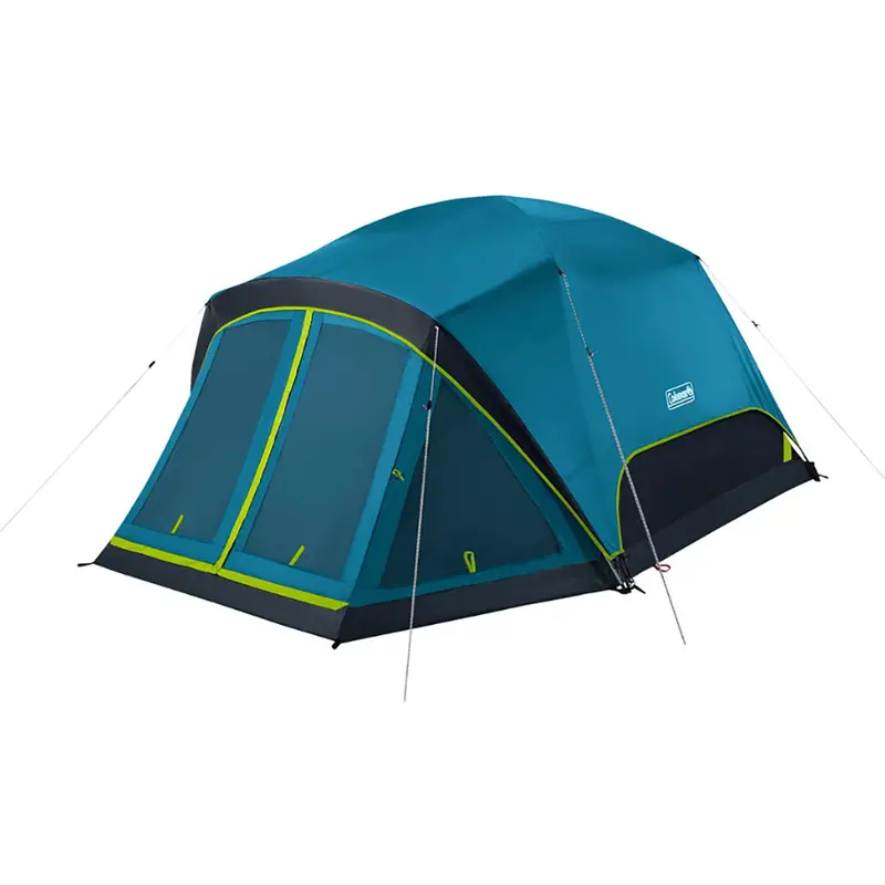 Coleman Skydome 4-Person Screen Room Tent with Dark Room Option – Bug-Proof + Light-Controlled Setup [2155782]