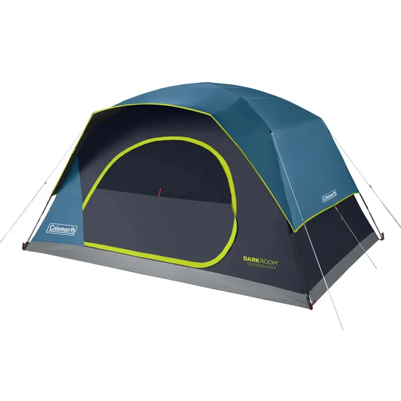 Coleman Skydome 8-Person Dark Room Camping Tent – Full-Size Dome with Sleep-Friendly Blackout Interior [2000036530]