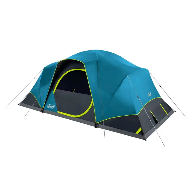 Coleman Skydome XL 10-Person Dark Room Tent – Extra-Large Dome Tent with Light-Blocking Technology [2155783]