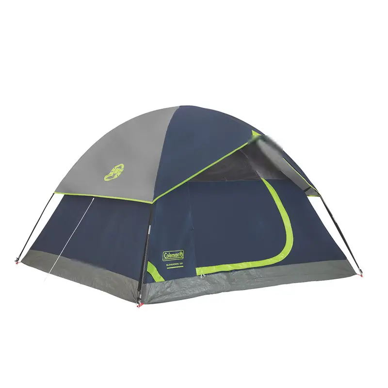 Coleman Sundome 2-Person Compact Camping Tent – Navy and Grey Combo – Model 2000036415