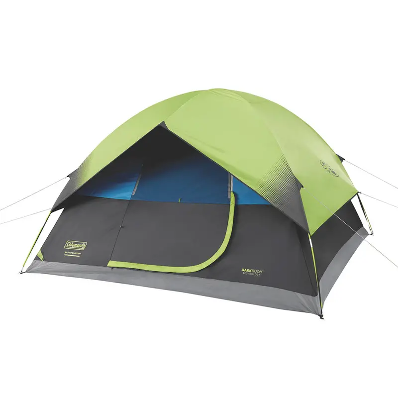 Coleman Sundome 6-Person Dark Room Camping Tent – Light-Blocking Design – SKU 2000032254