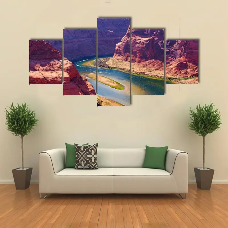 Colorado River Canyon Canvas Wall Decor