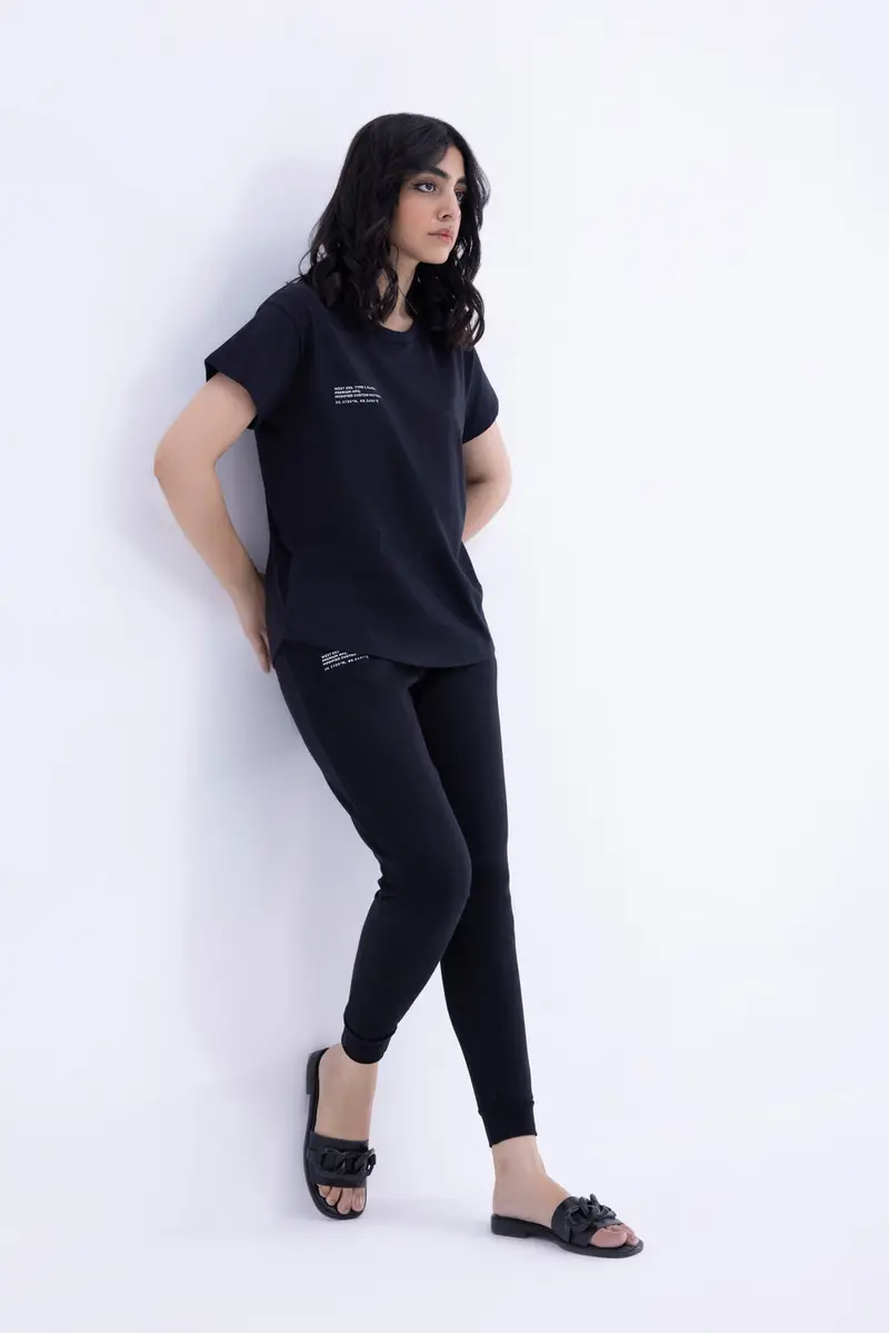 Comfort-Fit Cotton Jogger Pants